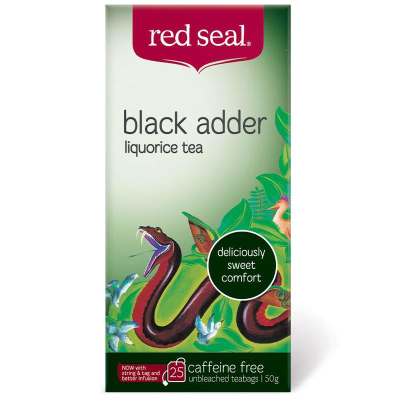 Red Seal Black Adder Tea 25 bags