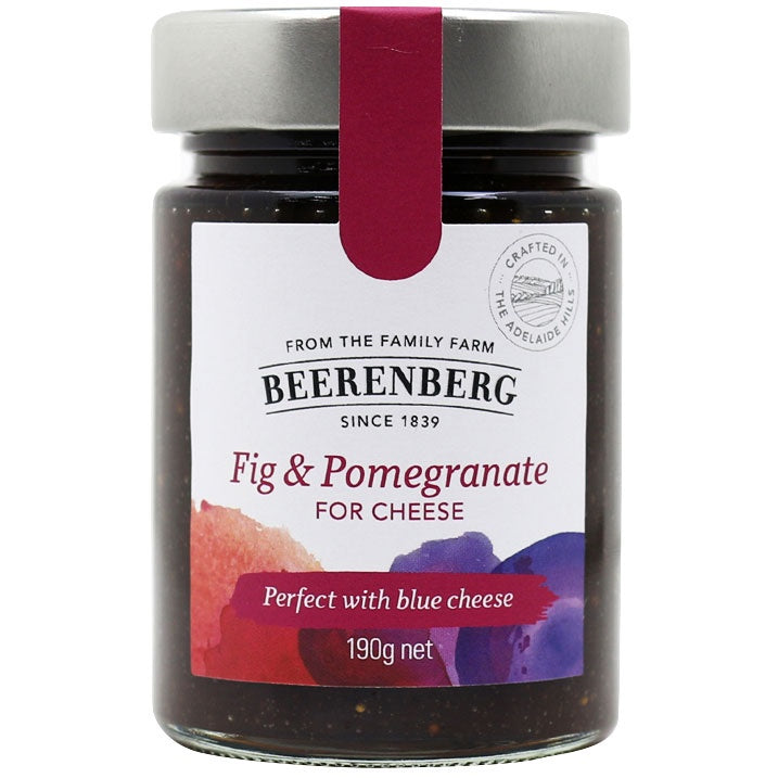 Beerenberg Fig & Pomegranate for Cheese 190g