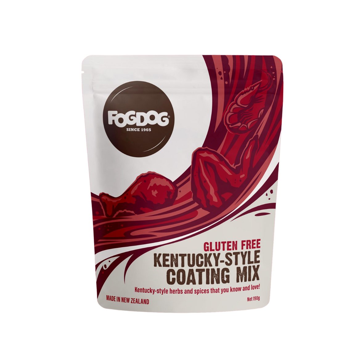 Fogdog Gluten Free Kentucky-Style Coating Mix 190g