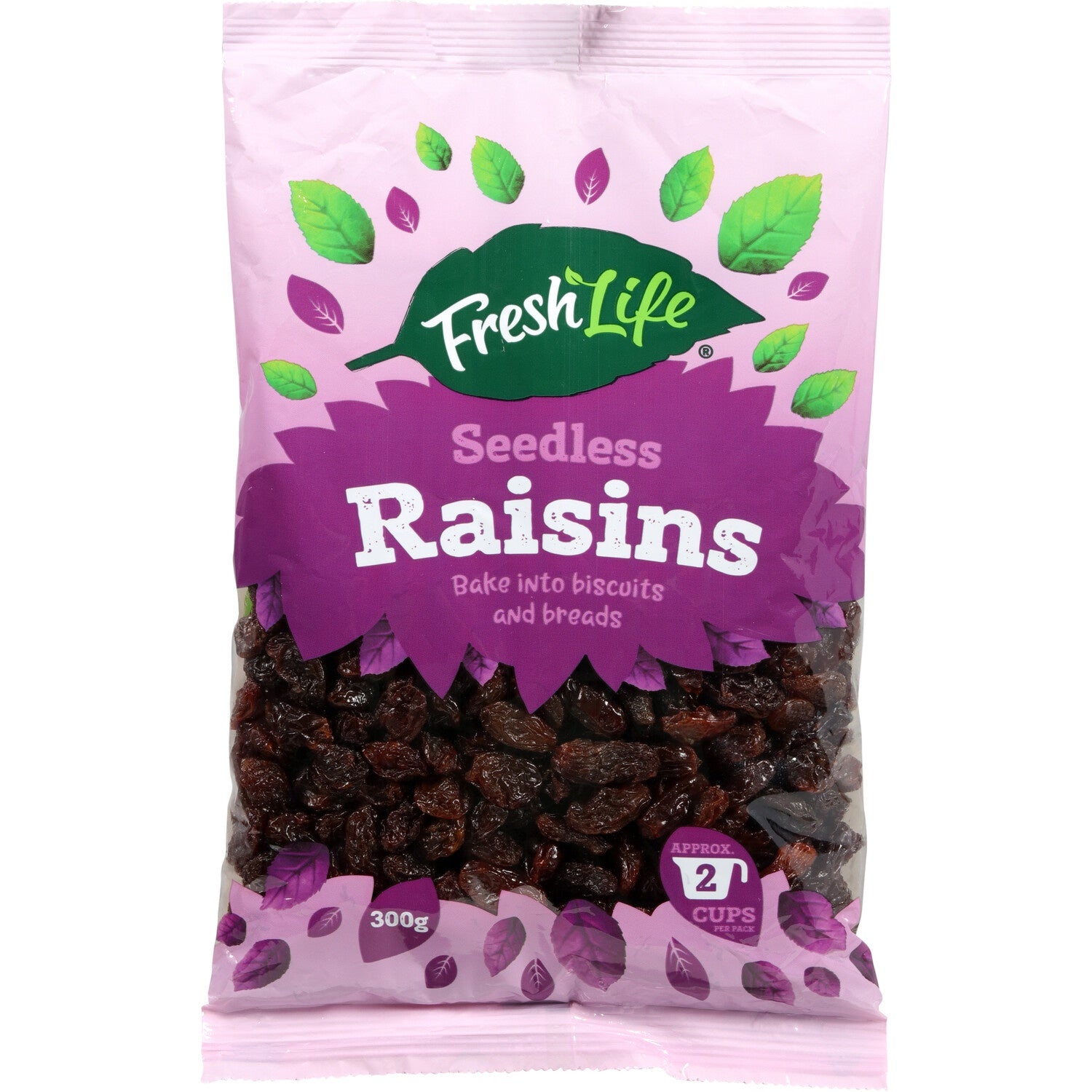 Fresh Life Seedless Raisins 300g