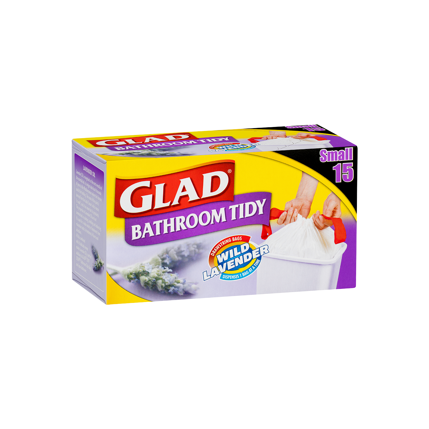 Glad Bathroom Tidy's Bags Small 15pk