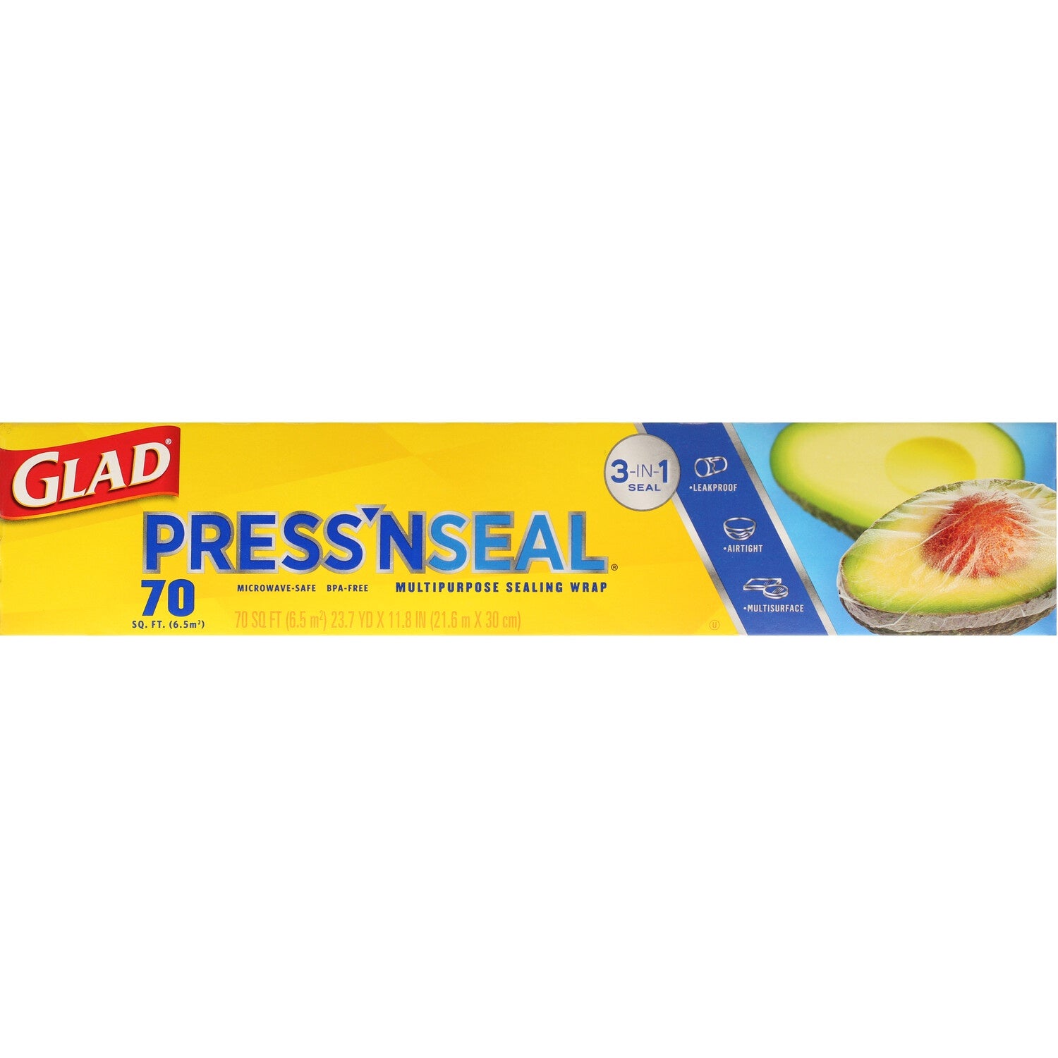 Glad Wrap Press N Seal Foodwrap Dispenser 21.6m x 300mm