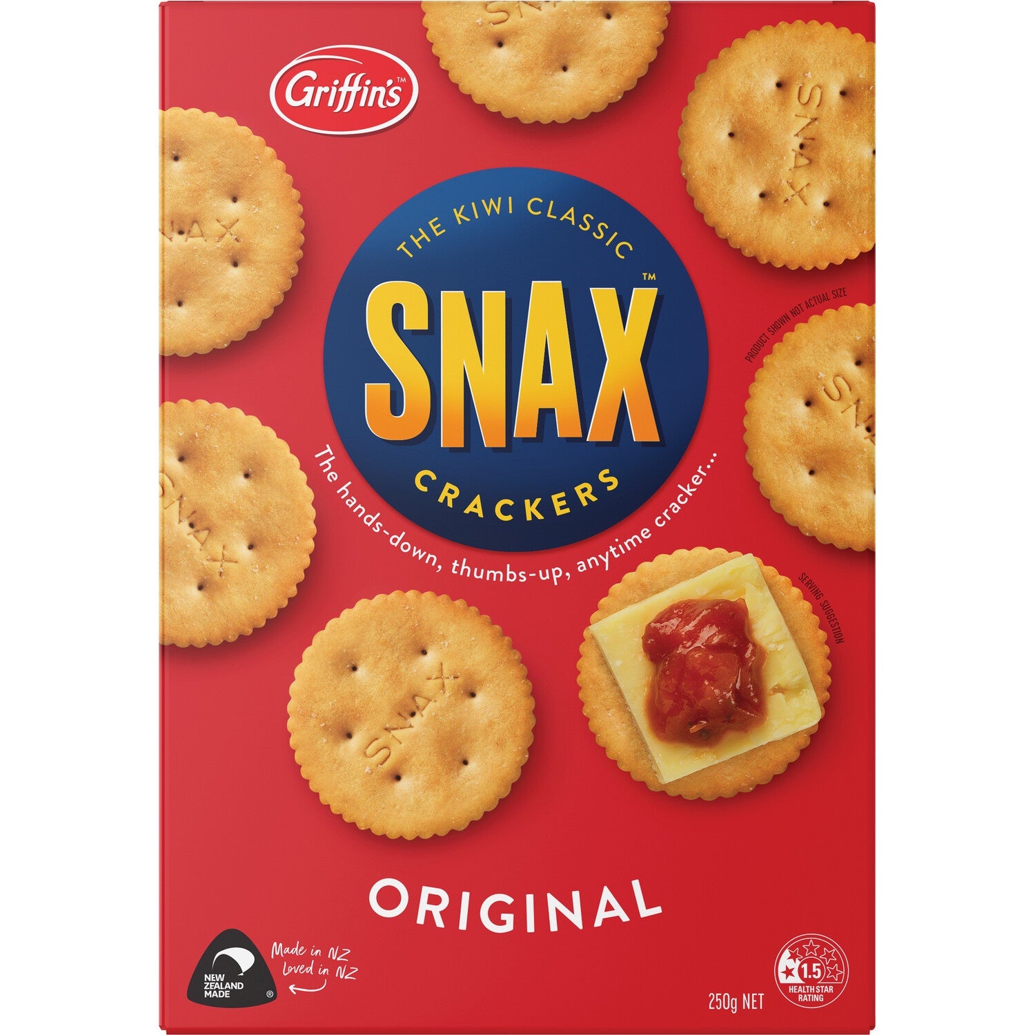 Griffins Original Snax Crackers 250g