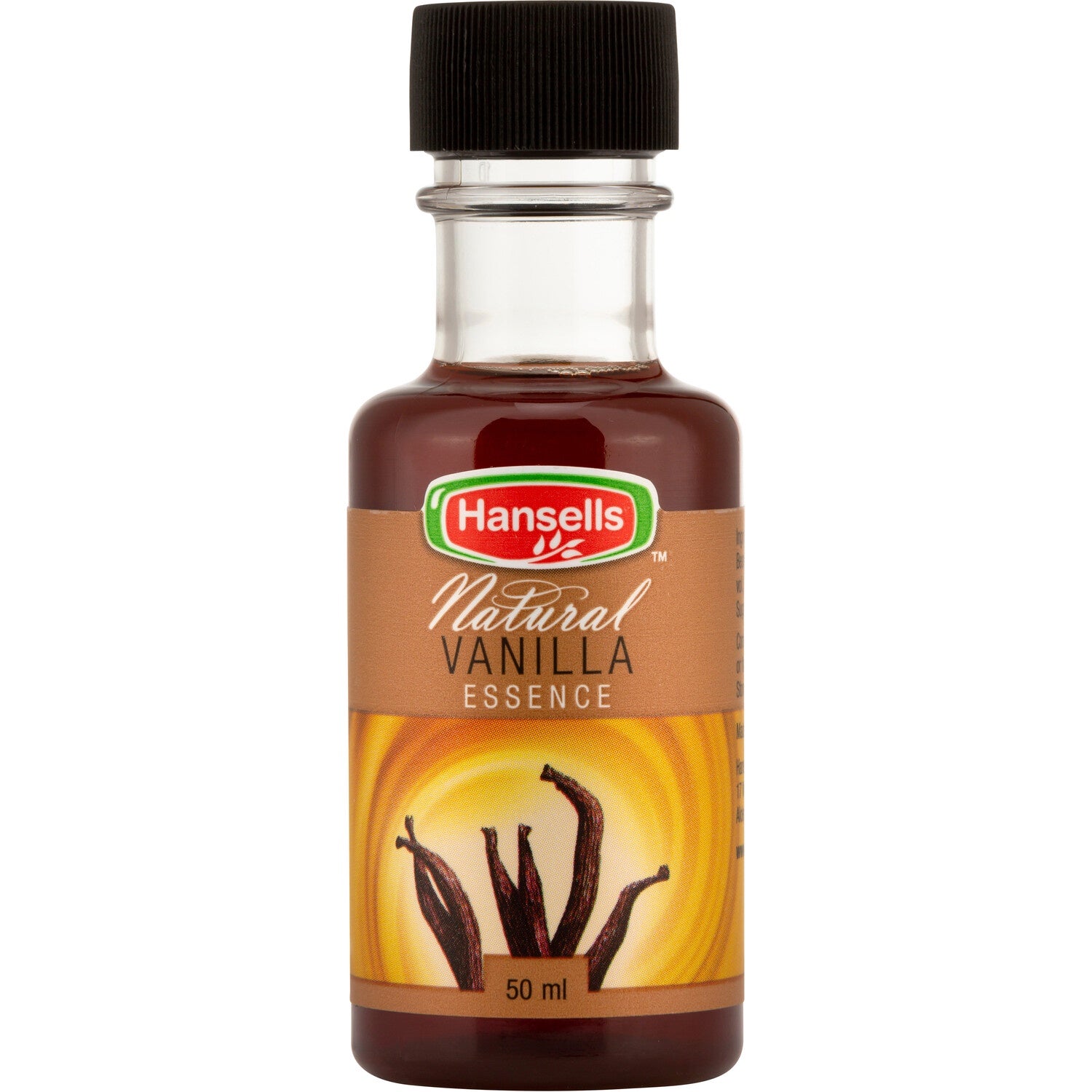 Hansells Natural Vanilla Essence 50ml