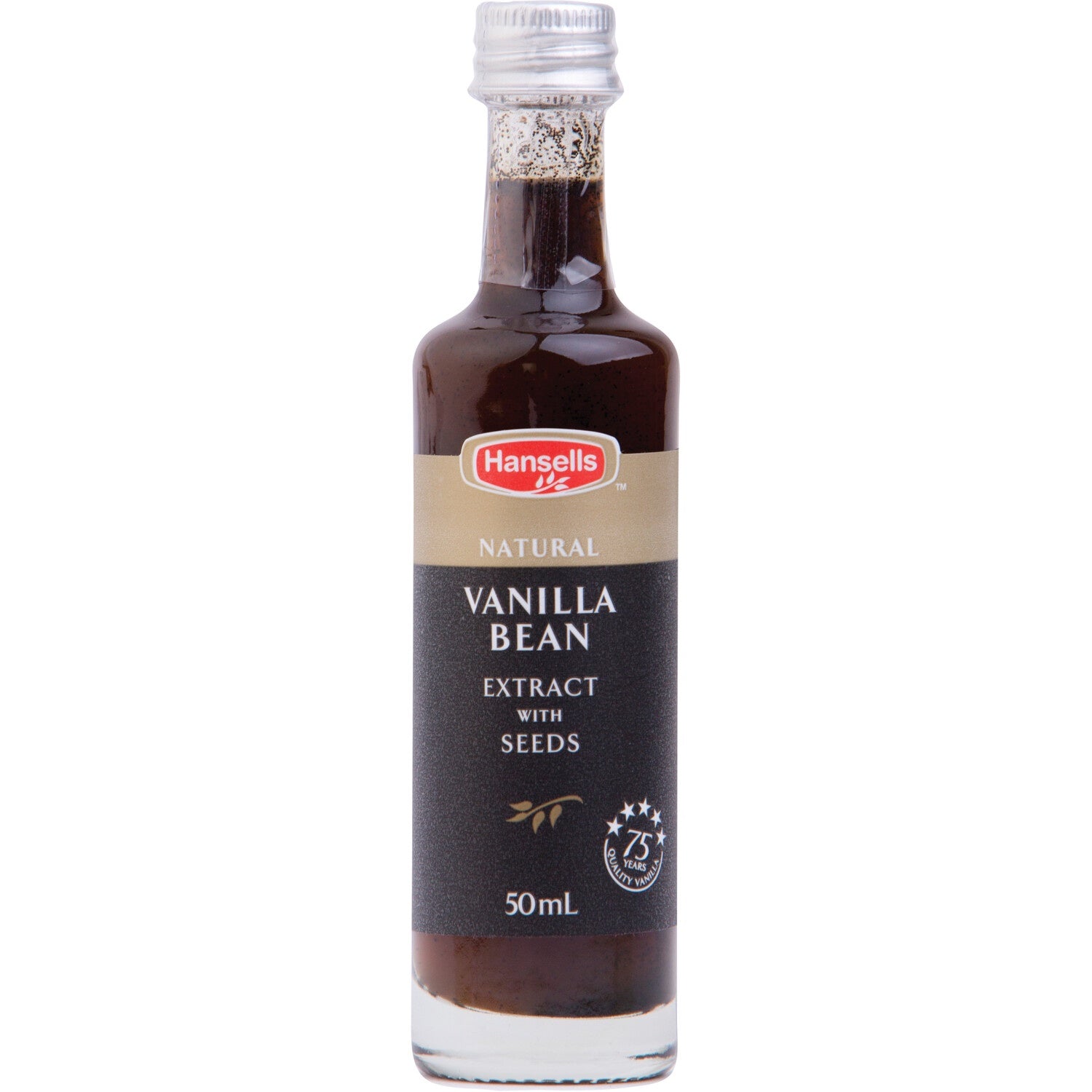 Hansells Natural Vanilla Bean Extract With Seeds 50ml