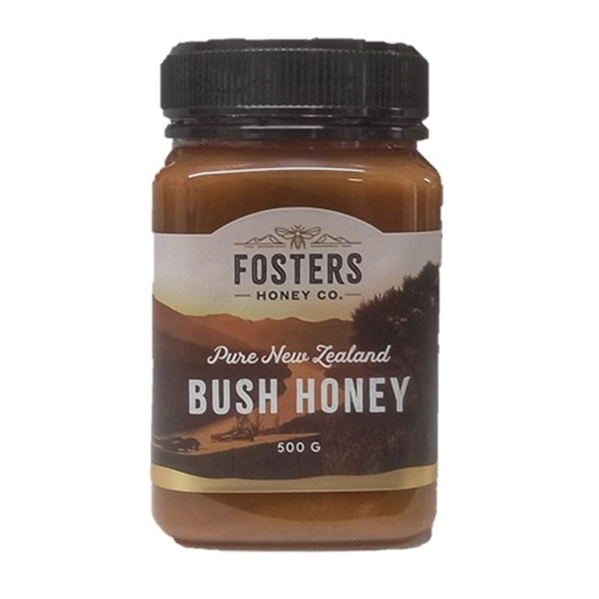 Fosters Honey Co Pure NZ Bush Honey 500g