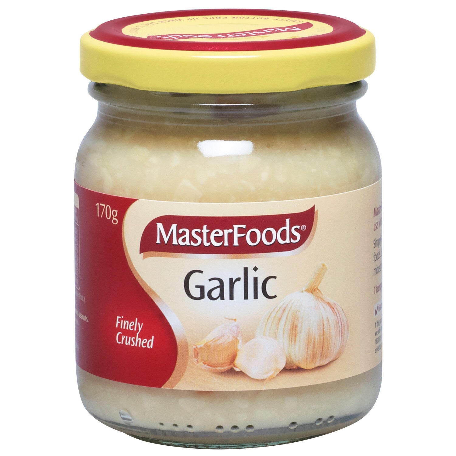 Masterfoods Finely Crushed Garlic 170g