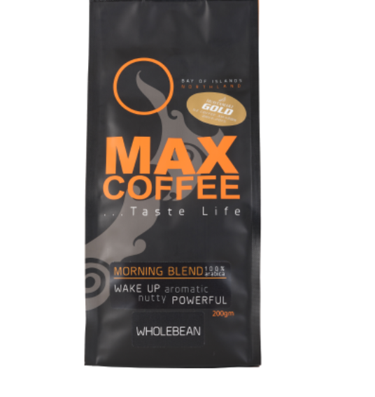 Max Coffee Morning Blend Whole Beans 200g