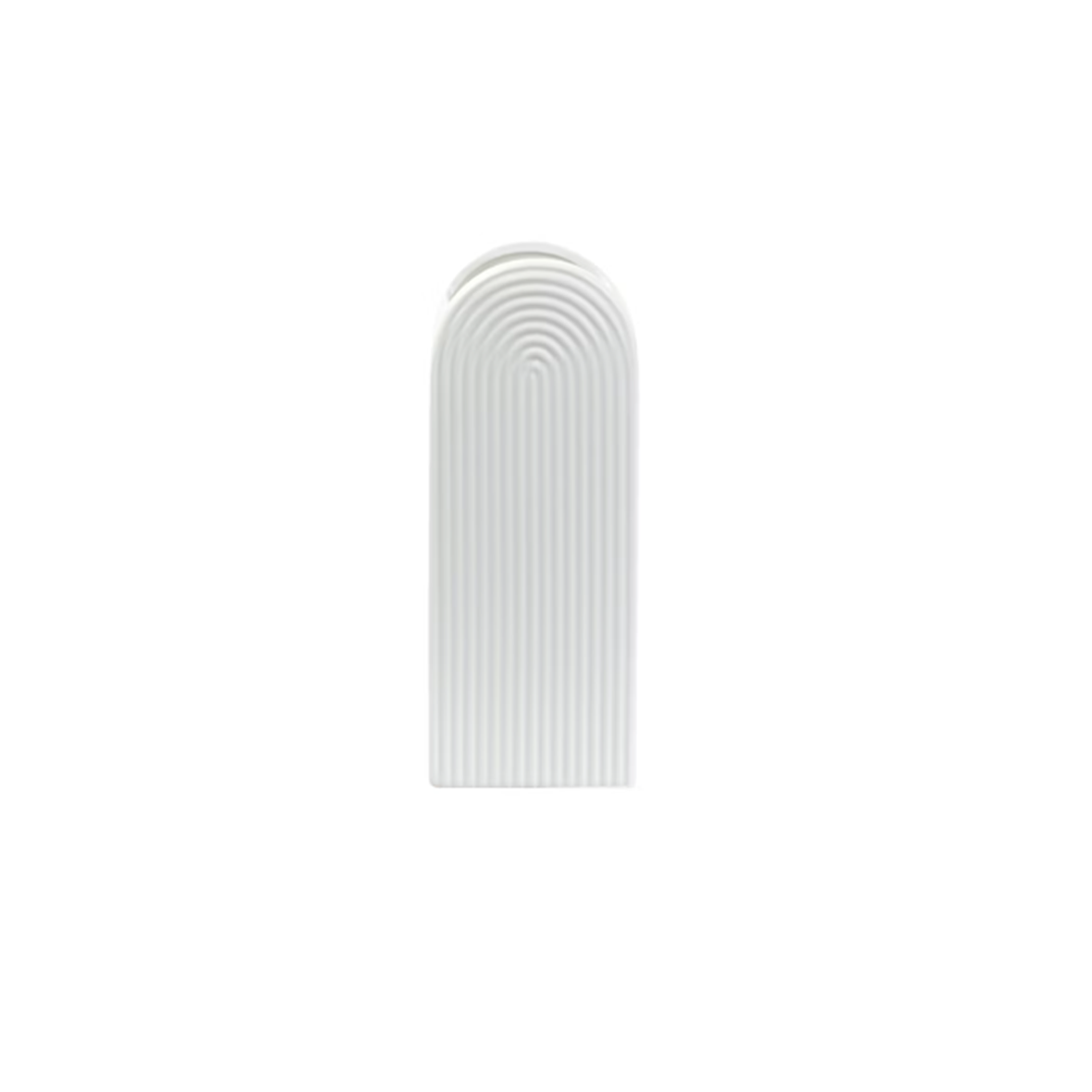 Potted Gatsby Tall Vase White