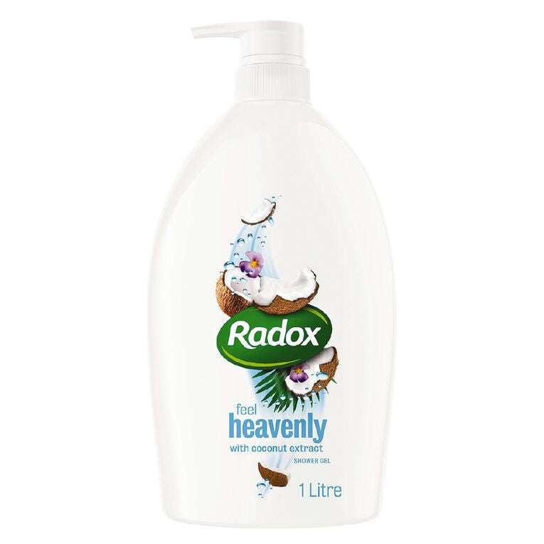 Radox Shower Gel Feel Coconut Rush Heavenly Pump 1L