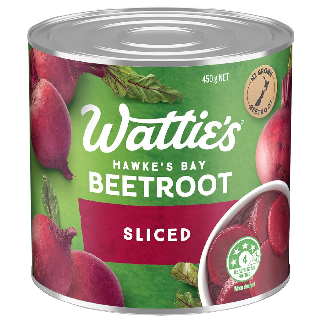 Watties Beetroot Sliced 450g