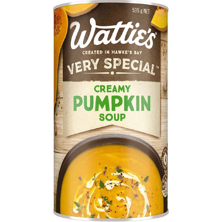 Watties Very Special Creamy Pumpkin Canned Soup 535g