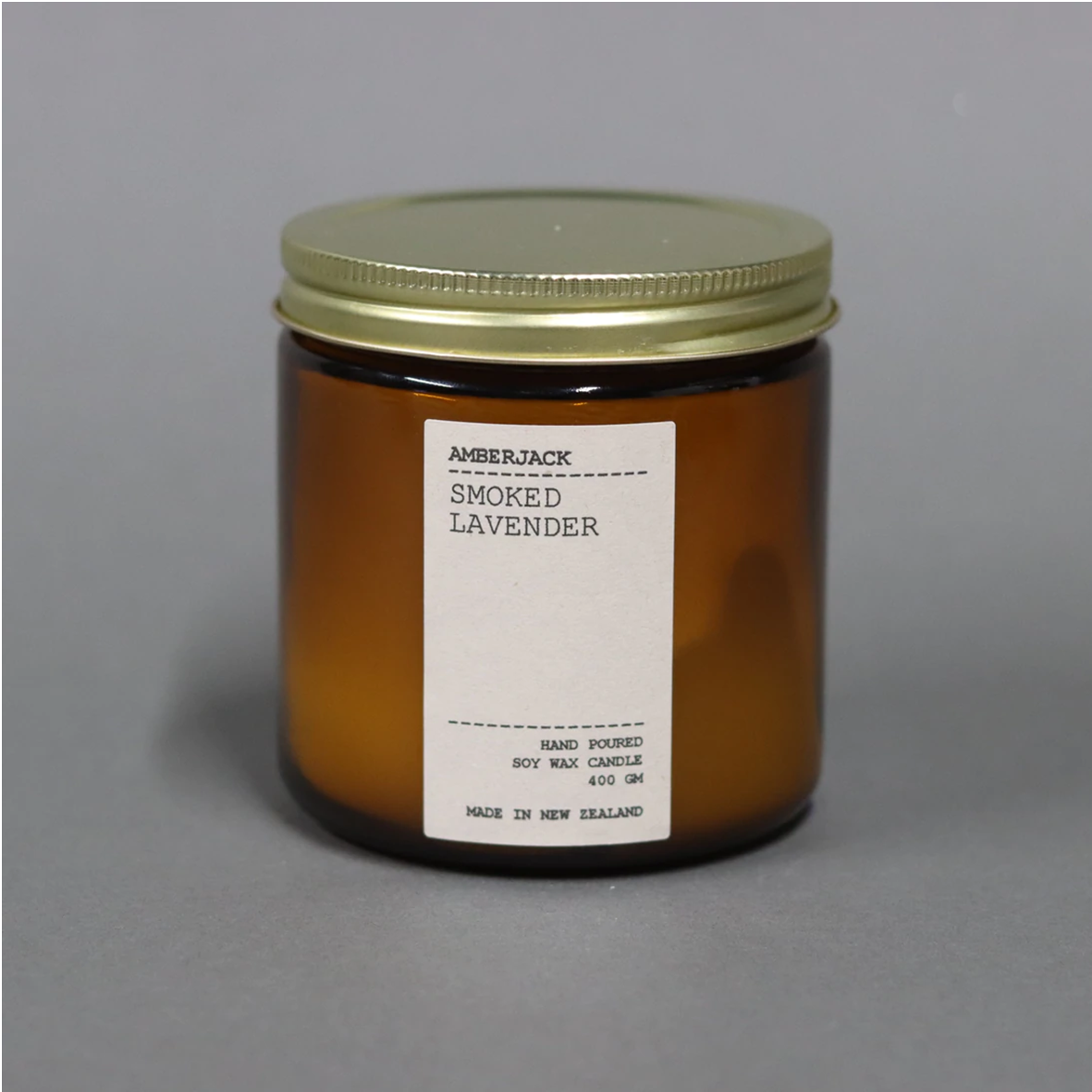 Amberjack Smoked Lavender Candle 400gm