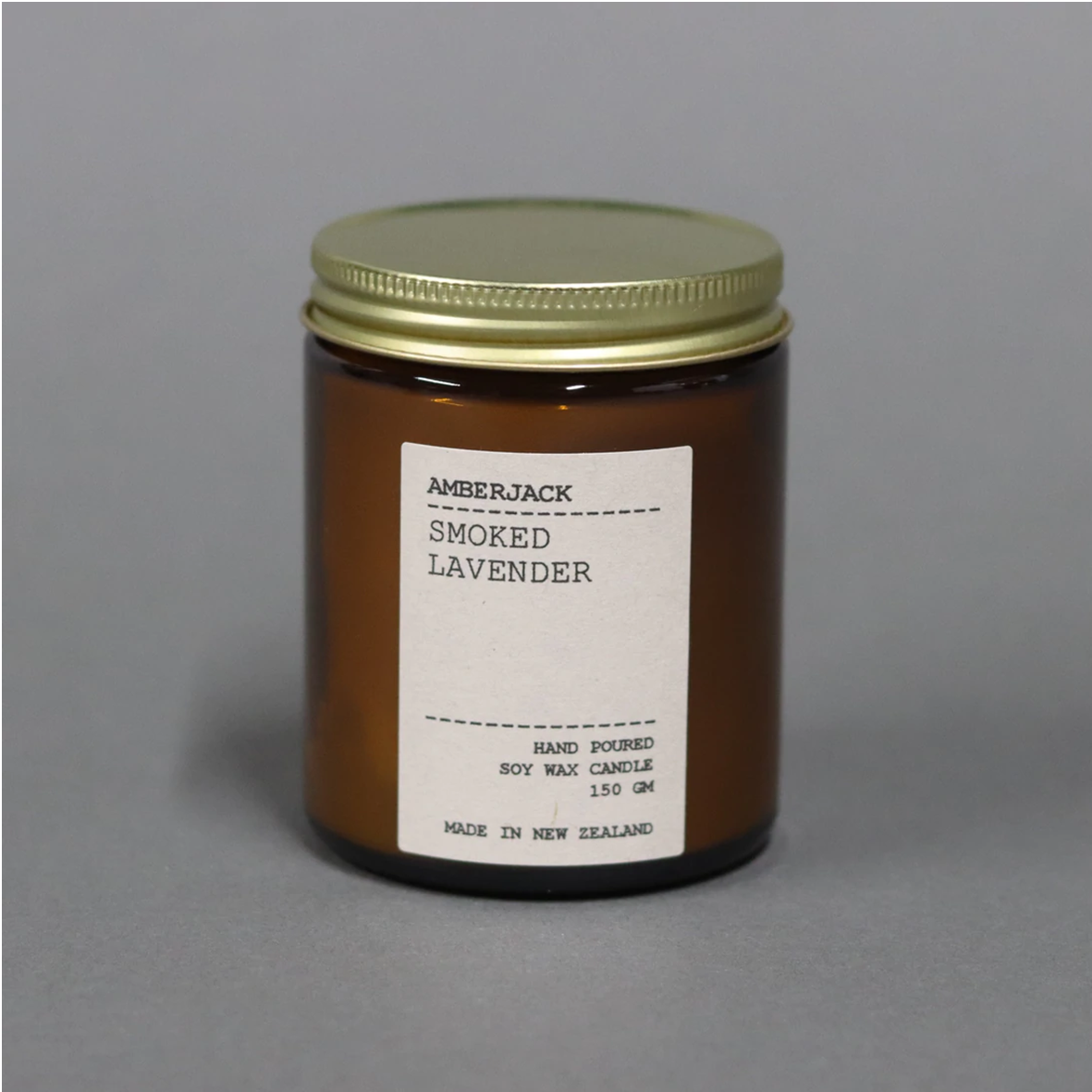 Amberjack Smoked Lavender Candle 150gm