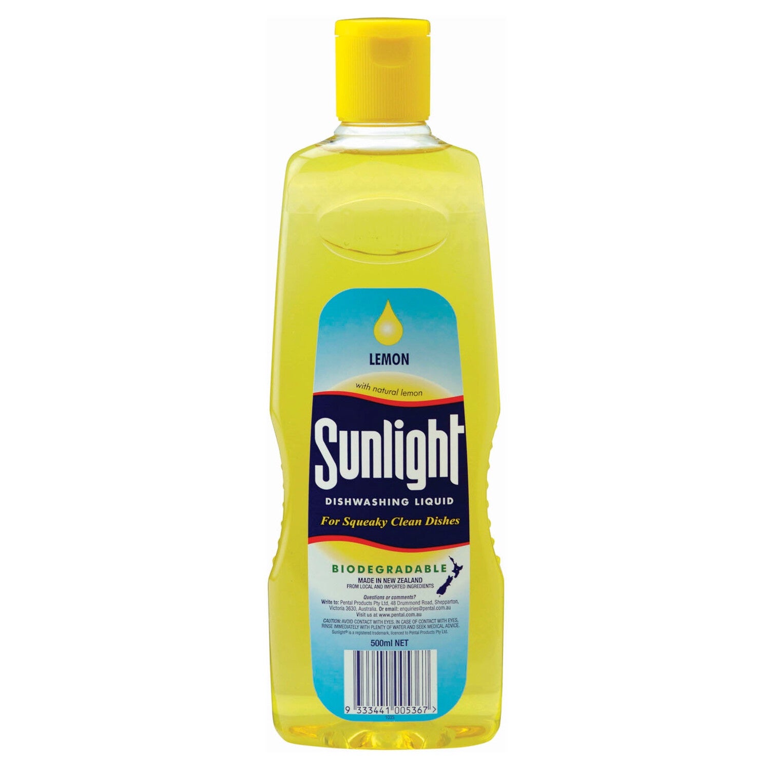 Sunlight Lemon Dishwashing Liquid 500ml