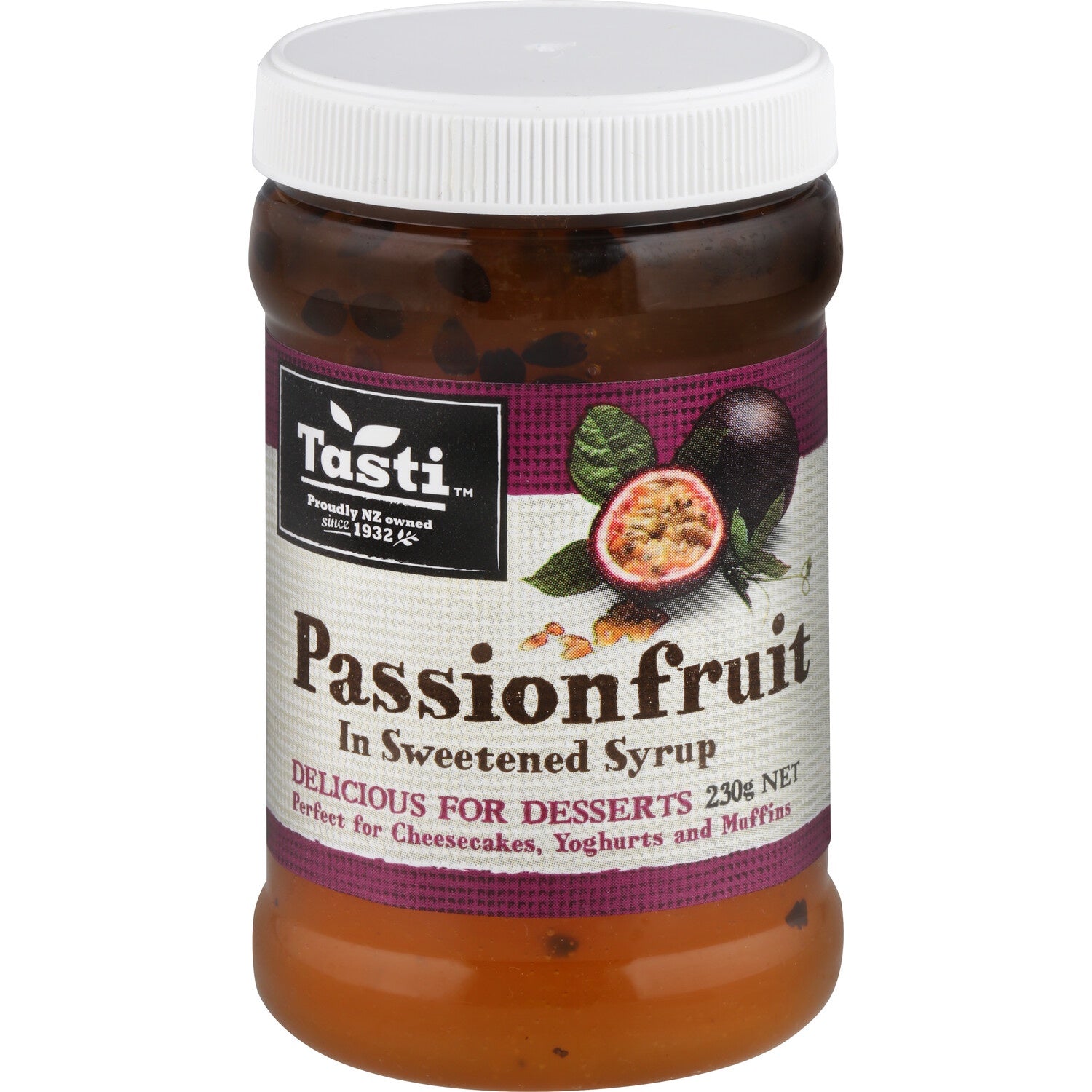 Tasti Passionfruit In Sweetened Syrup 230g