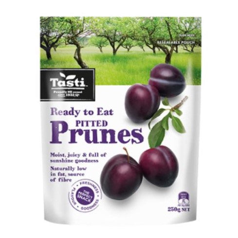 Tasti Ready to Eat Pitted Prunes 250g