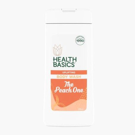 Health Basics Otago Summer Peach Body Wash 375ml