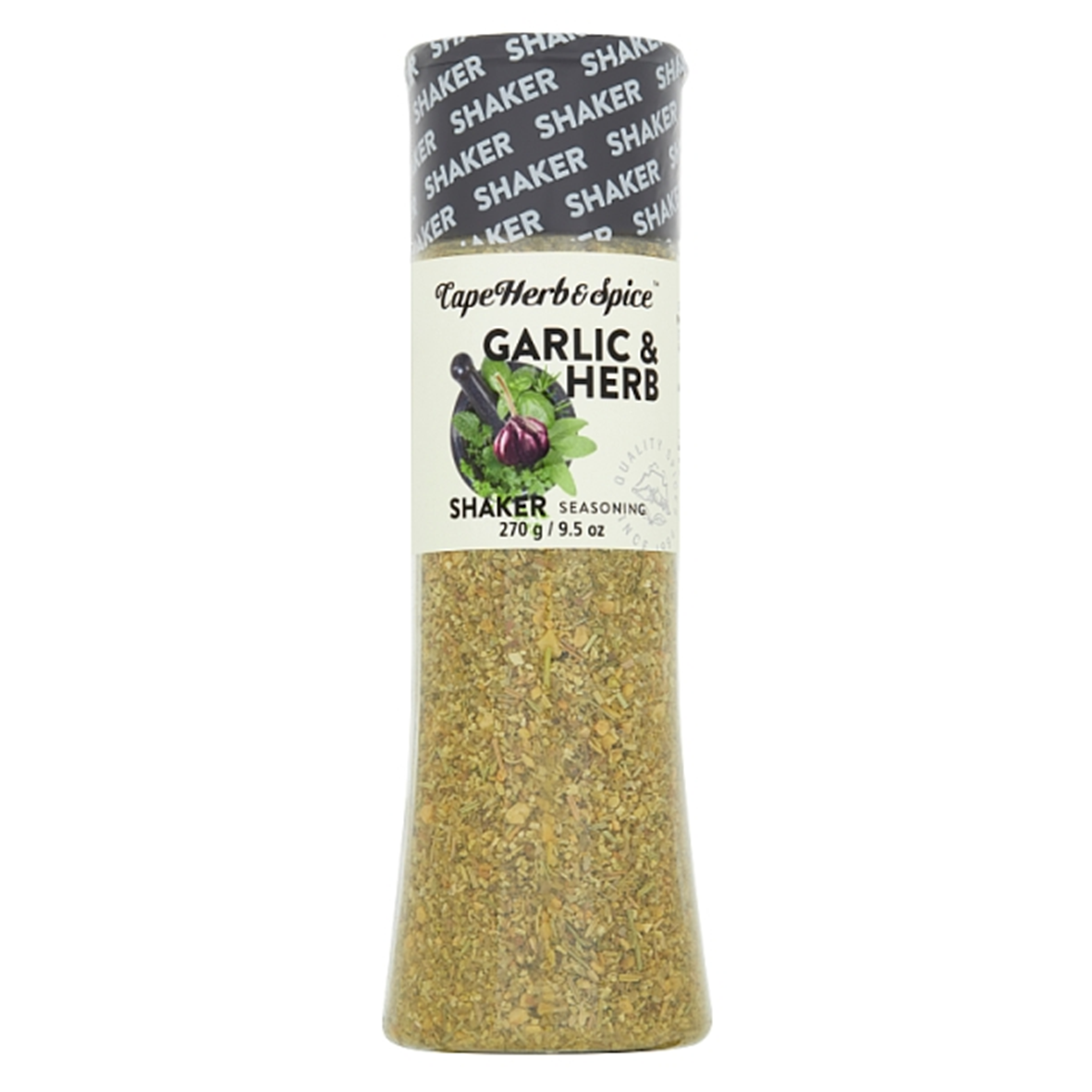 Cape Herb & Spice Garlic & Herb Salt Shaker 275g