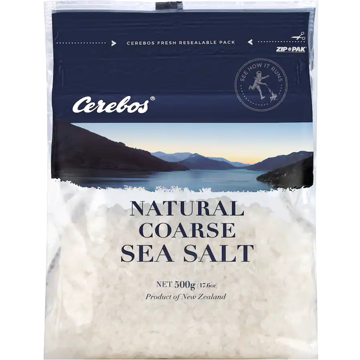 Cerebos - Coarse Sea Salt 500gm