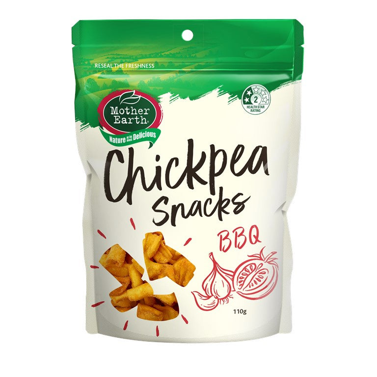 Mother Earth BBQ Chickpea Snacks 110g