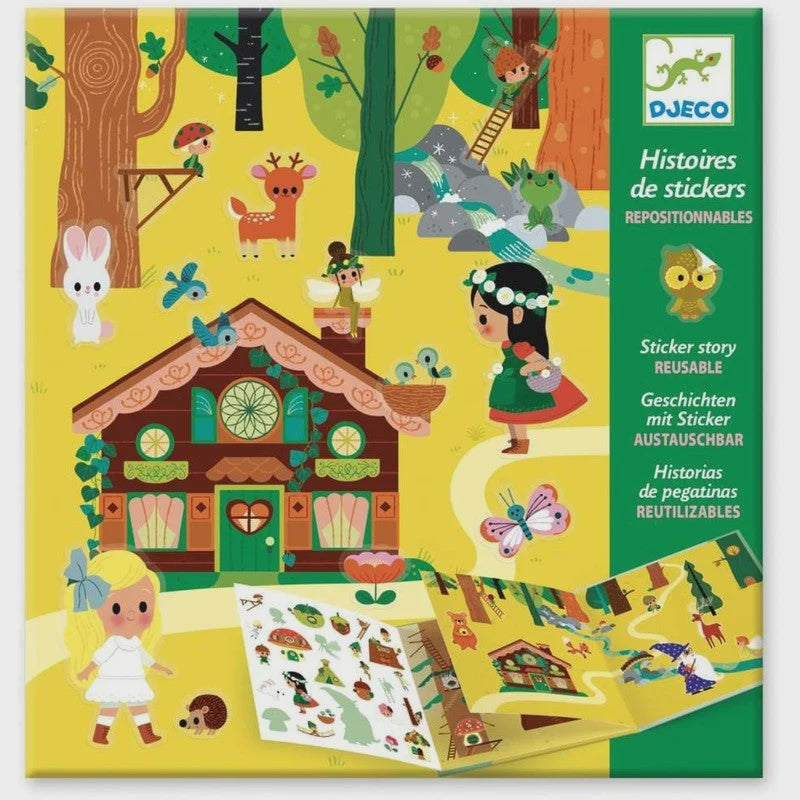 Djeco Sticker Story The Magical Forest