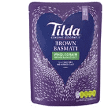 Tilda Brown Steamed Basmati Rice 250g