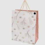 Baby Giraffe Gift Bag Large