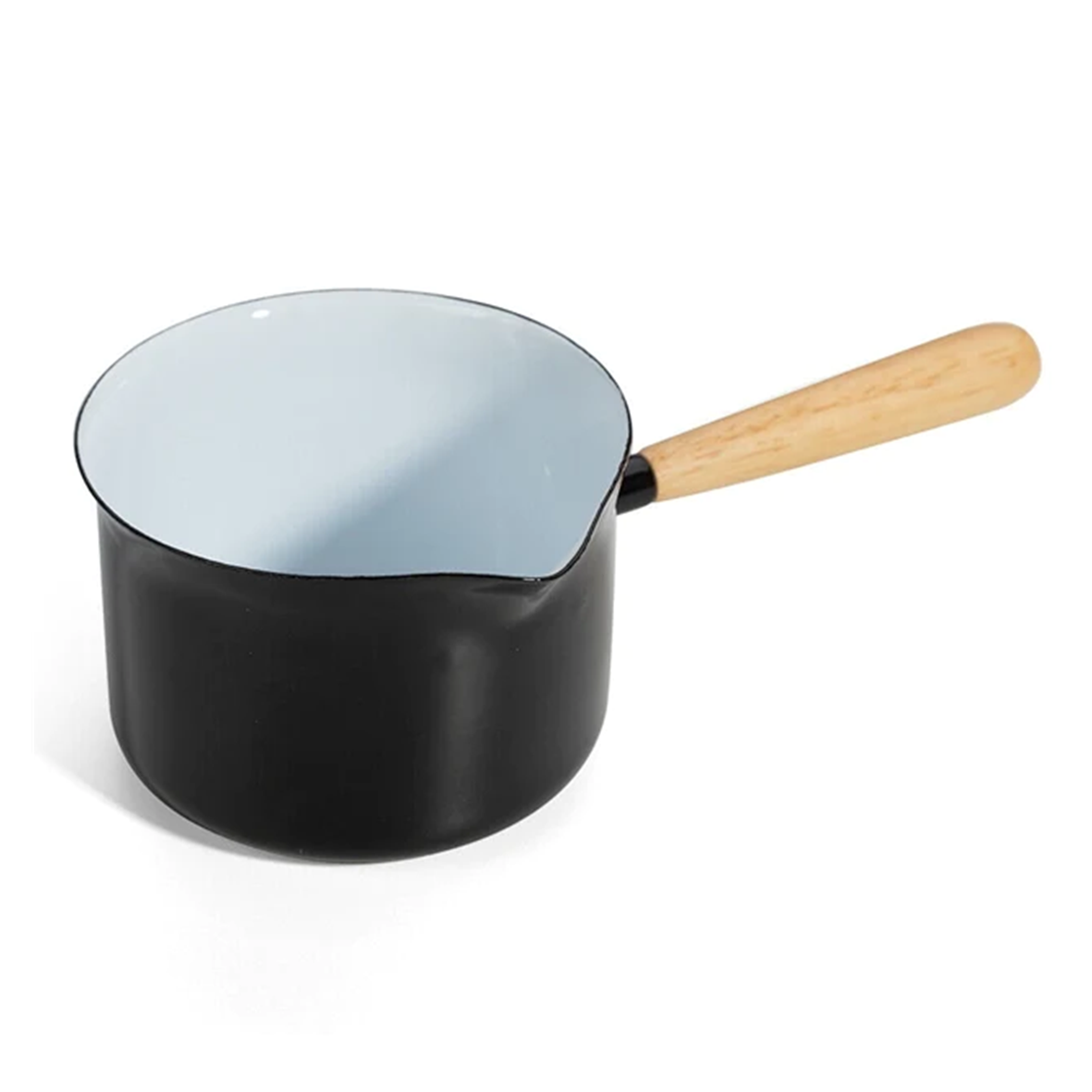 Falcon Enamel Black Gravy Pot