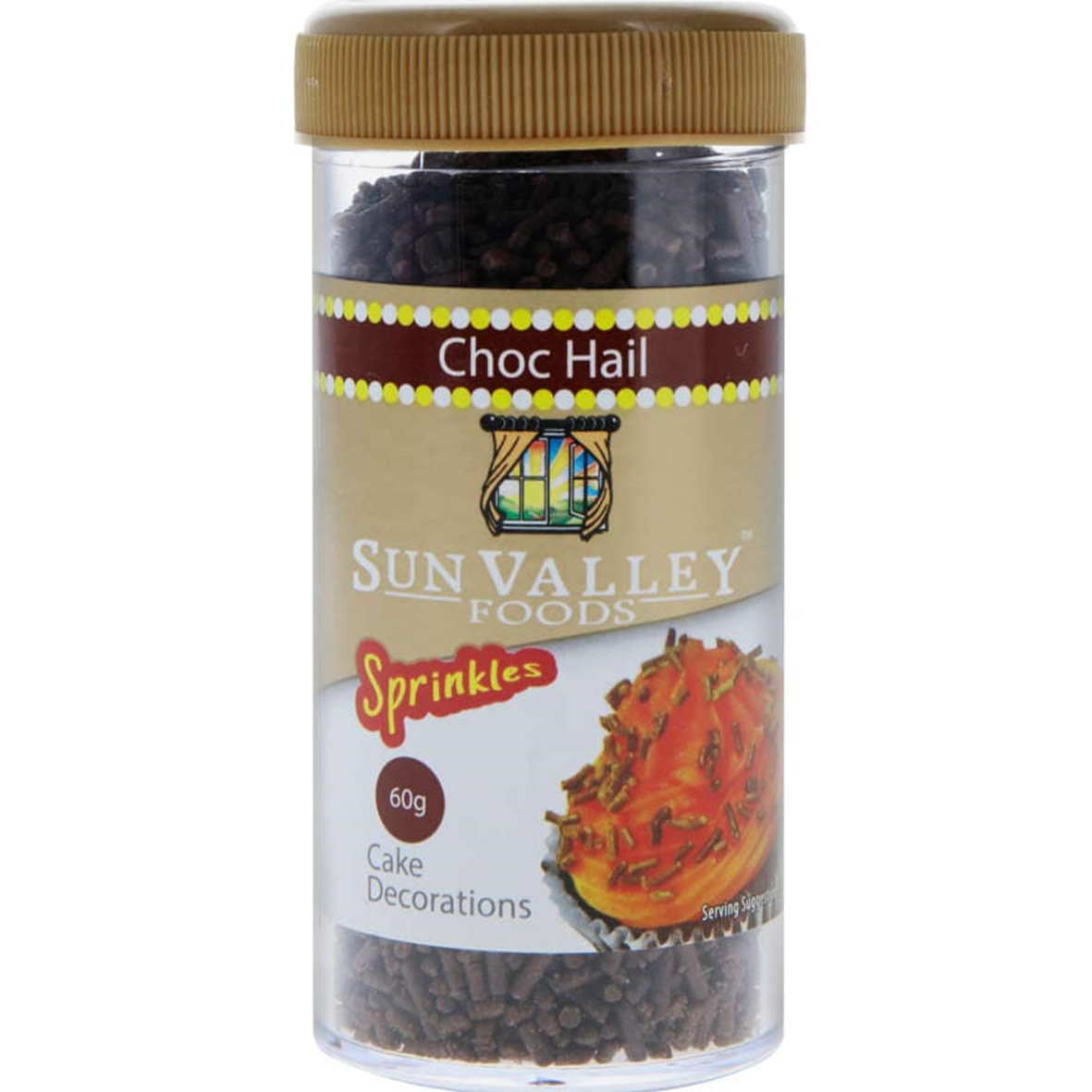 Sun Valley Choc Hail Sprinkles 60g