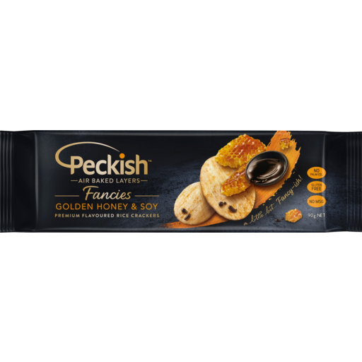 Peckish Fancies Golden Honey & Soy 90g