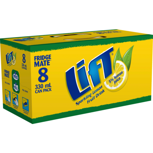 Lift Cans 330ml x 8pk