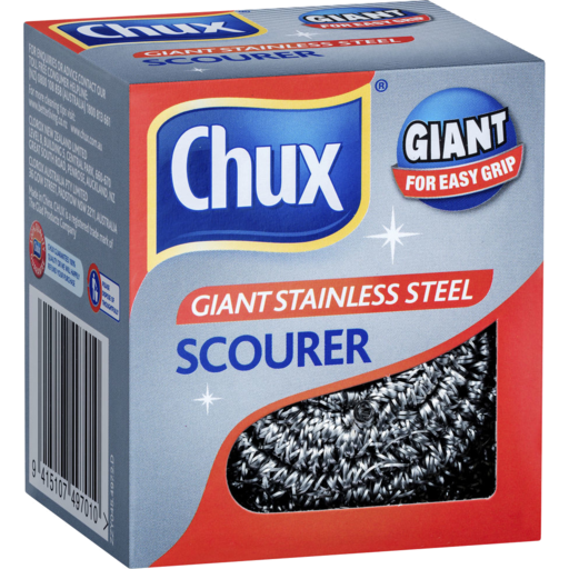 Chux Giant Stainless Steel Scourer 1pk