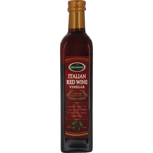 Delmaine Red Wine Vinegar 500ml