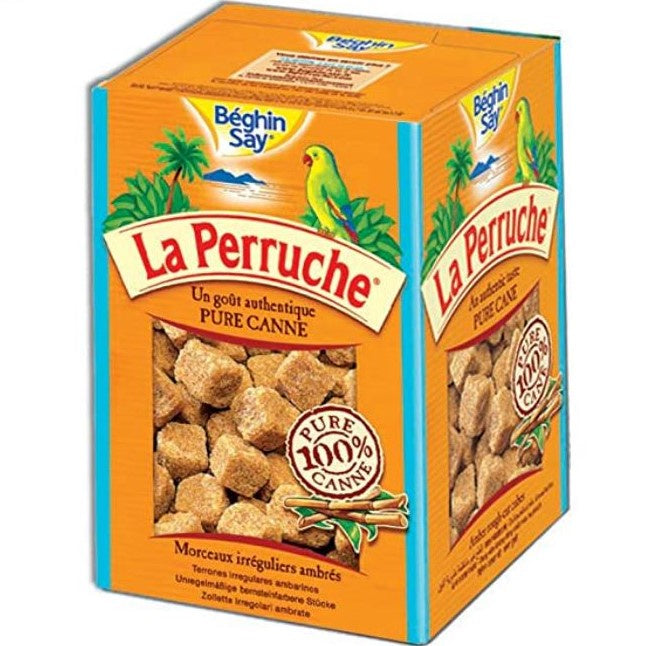 La Perruche Pure Cane Brown sugar Cubes 250g