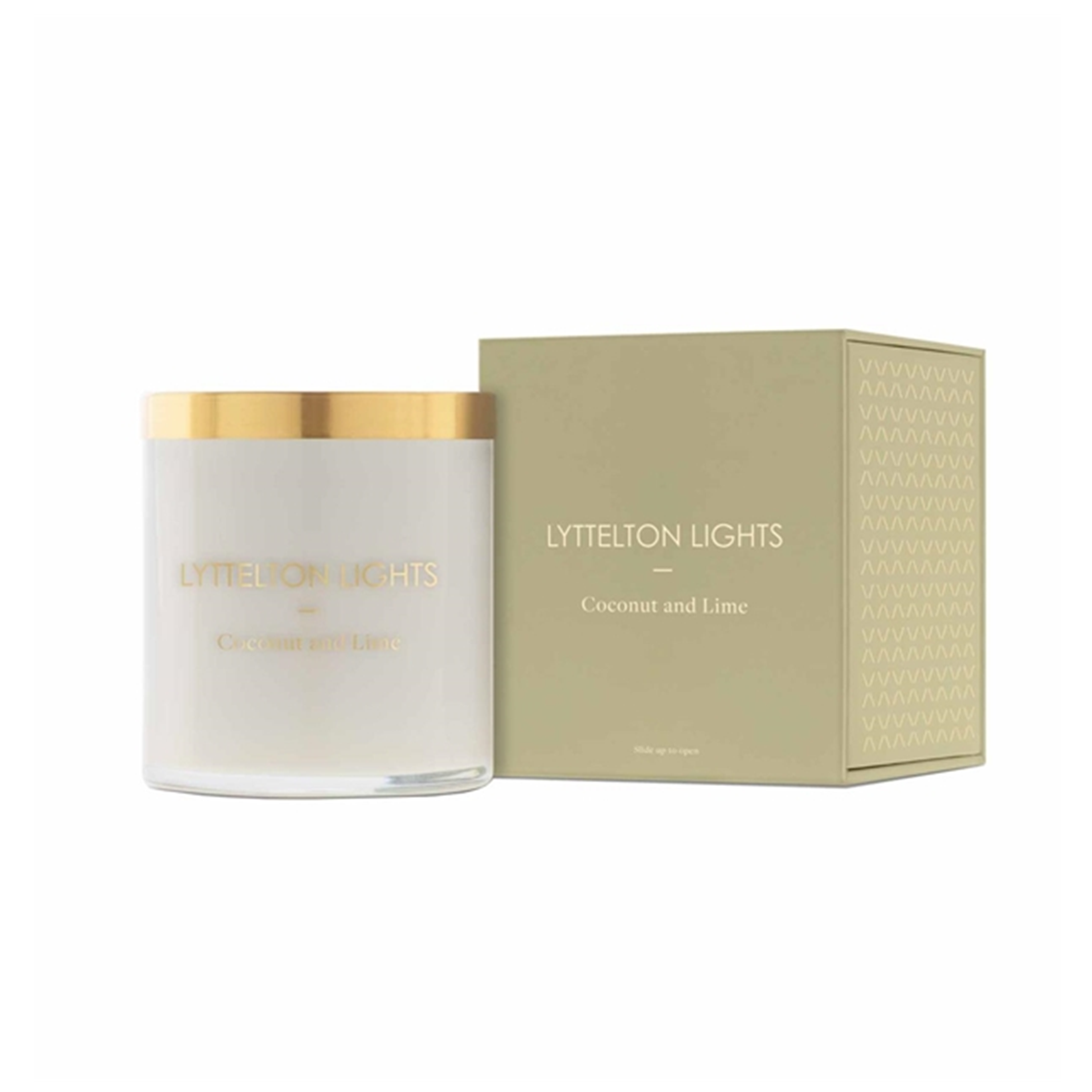 Lyttelton Lights Coconut & Lime Candle 140g