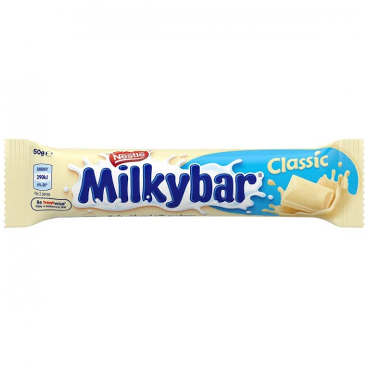 Nestle Milkybar Classic White Chocolate Bar 50g