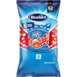 Bluebird Poppa Jacks Corn Snacks 6pk 72g