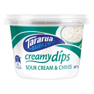 Tararua Sour Cream & Chives Dip 250g