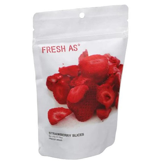 Fresh As Strawberry Slices 22gm