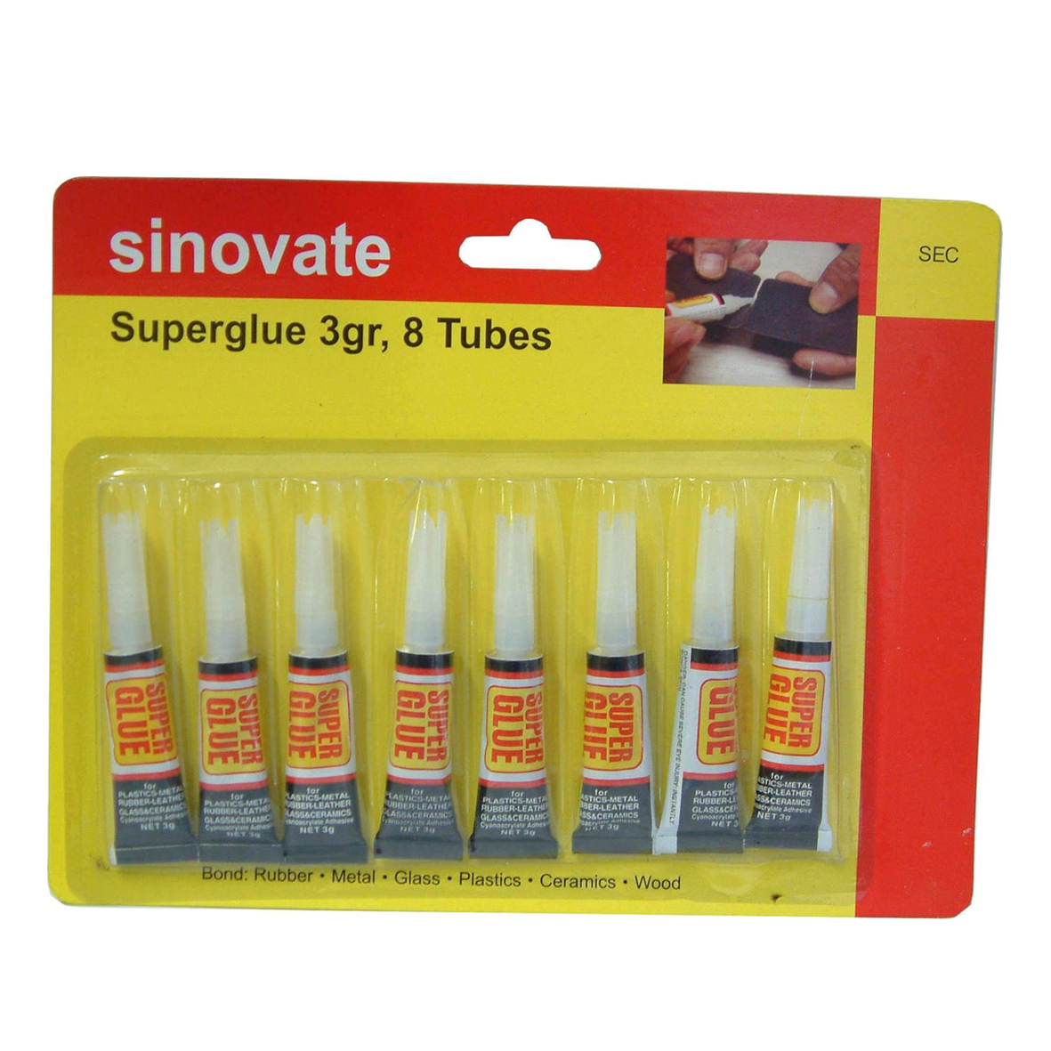 Sinovate Superglue 3g 8pk