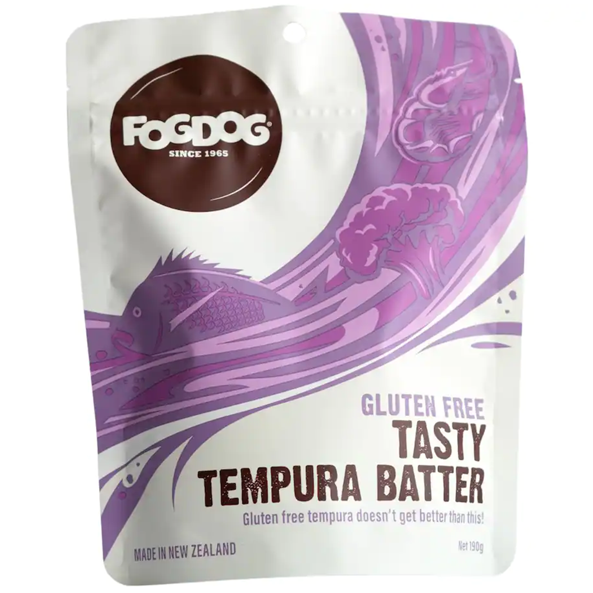 Fogdog Batter Mix Tasty Tempura Gluten Free 190g